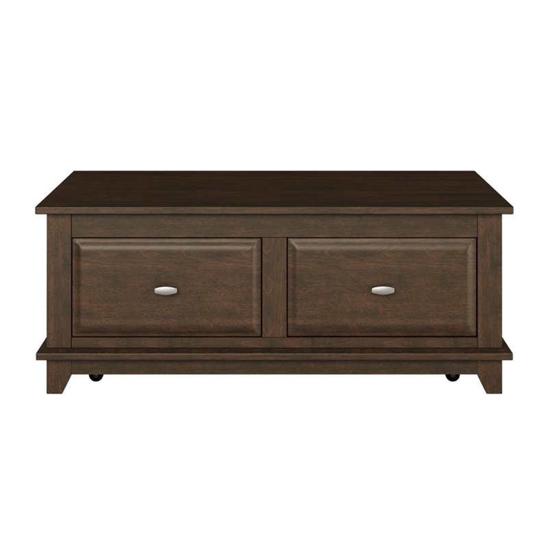 Lexicon Minot Wood Lift Top Coffee Table in Cherry