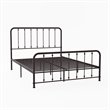 Lexicon Larkspur Queen Metal Platform Bed in Dark Bronze