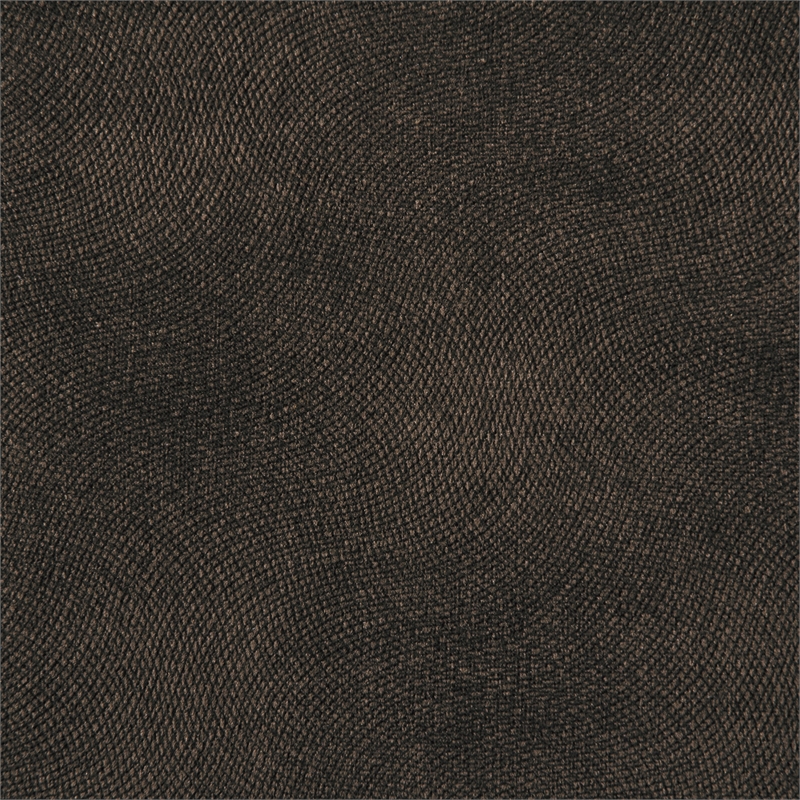 Lexicon Emilio Velvet Upholstered Ottoman in Chocolate