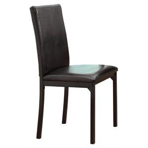 Lexicon Tempe Contemporary Metal Dining Room Chairs in Black (Set of 4)