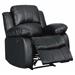 Black Faux Leather