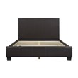 Lexicon Lorenzi Contemporary Wood California King Bed in Dark Brown