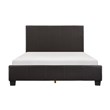 Lexicon Lorenzi Contemporary Wood California King Bed in Dark Brown