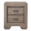 Lexicon Beechnut 2-Drawers Contemporary Wood Nightstand in Natural