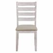 Lexicon Ithaca 5-Piece Transitional Wood Dining Set in Grayish White and Brown