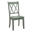 Lexicon Janina 5-Piece Contemporary Wood Dining Set in Natural and Teal