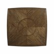 Lexicon Balin Counter Height Wood Dining Table with Lazy Susan in Oak