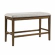 Lexicon Balin Counter Height Wood Bench in Oak