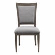 Lexicon 7-Piece Wood Dining Set with Arm and Side Chairs in Driftwood Brown/Gray