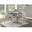 Lexicon Junipero Antique White Full Back Counter Height Chair (Set of 2)
