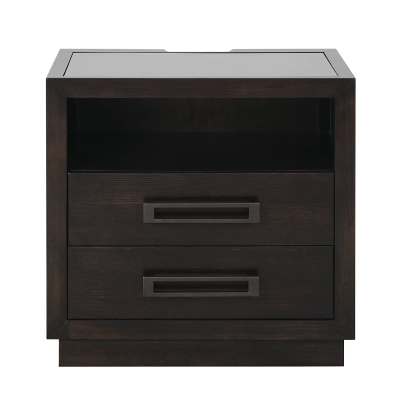 Lexicon Larchmont Nightstand in Charcoal