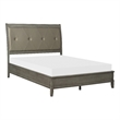 Lexicon Cotterill Full Sleigh Bed in Gray