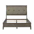 Lexicon Cotterill Queen Sleigh Bed in Gray