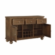 Lexicon Contemporary Wood and MDF Board Dining Room Server in Cherry
