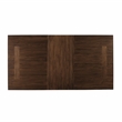 Lexicon Contemporary Wood and MDF Board Dining Room Table in Walnut
