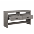 Lexicon Traditional Wood and MDF Board Dining Room Server in Gray