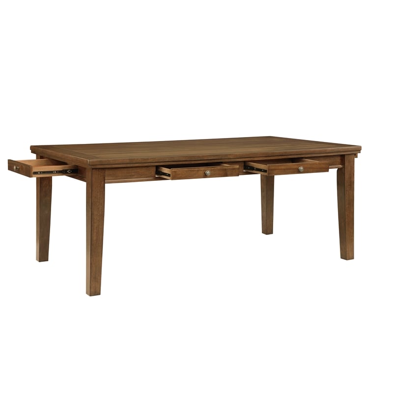 Lexicon 5-Piece Contemporary Wood and MDF Board Dining Set in Cherry