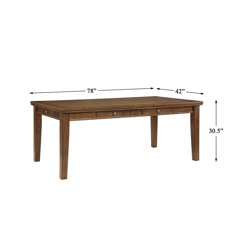 Lexicon 5-Piece Contemporary Wood and MDF Board Dining Set in Cherry