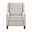 Lexicon Banks Fabric Upholstered Push Back Recliner in Sand Color