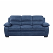Lexicon Holleman Textured Fabric 2-Piece Upholstered Sofa Set in Blue
