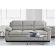 Lexicon Holleman Textured Fabric 2-Piece Upholstered Sofa Set in Light Gray