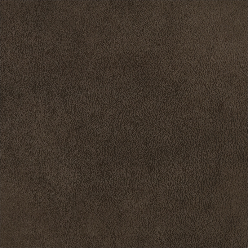 Lexicon Fairview Polished Microfiber Upholstered Manual Recliner in Brown