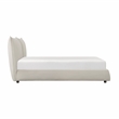 Lexicon Linna Chenille Upholstery California King Platform Bed in Beige