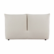 Lexicon Linna Chenille Upholstery Eastern King Platform Bed in Beige