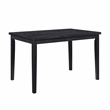 Lexicon Andreas 5-Piece Wood and Velvet Upholstery Dining Set in Gray