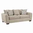 Lexicon Silverthorne 2-Piece Chenille Living Room Sofa Set in Light Brown