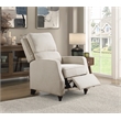Lexicon Loveland Upholstered Fabric Push Back Recliner in Beige