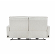 Lexicon Salida Fabric Power Double Reclining Loveseat in White