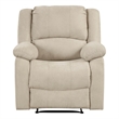 Lexicon Fairview Fabric Manual Recliner in Oatmeal