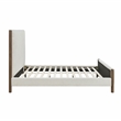 Lexicon Julian Chenille Full Platform Bed in Beige