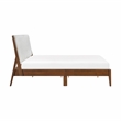 Lexicon Jasper Chenille Queen Platform Bed in Light gray