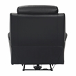 Lexicon Hancock Leather Power Reclining Chair in Black