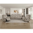 Lexicon Laconia Leather Reclining Chair in Latte