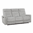 Lexicon Lyndon 2-Piece Chenille Sofa Set in Gray