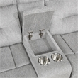 Lexicon Lyndon 2-Piece Chenille Sofa Set in Gray