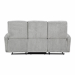 Lexicon Lyndon 2-Piece Chenille Sofa Set in Gray