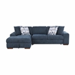 Lexicon Raife 2-Piece Chenille Sectional with Left Chaise in Gray