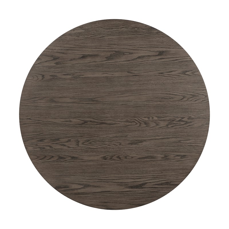 Lexicon Crowley Metal and Wood Counter Height Table in Black
