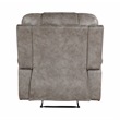Lexicon Oberon Microfiber Reclining Chair in Grayish brown