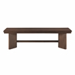 Lexicon Franco Wood Dining Bench in Walnut