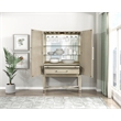 Lexicon Genoa Asian Hardwood Bar Cabinet in Light Oak