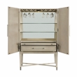 Lexicon Genoa Asian Hardwood Bar Cabinet in Light Oak