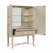 Lexicon Genoa Asian Hardwood Bar Cabinet in Light Oak