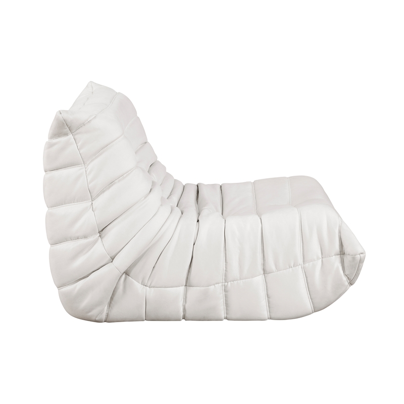 Lexicon Seven Microfiber Accent chair in Beige