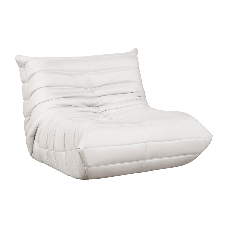 Lexicon Seven Microfiber Accent chair in Beige