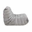 Lexicon Seven Microfiber Accent chair in Gray